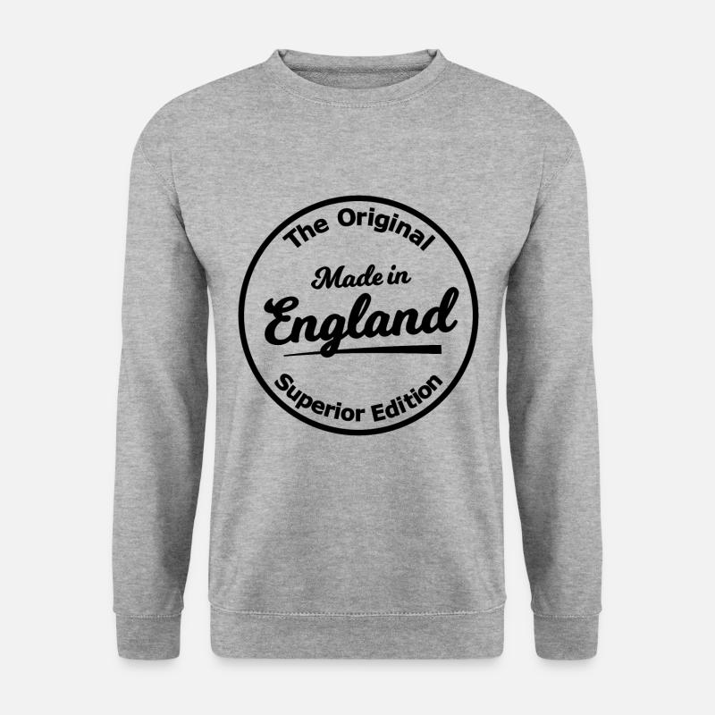 Die Engländer - Unisex Pullover - Weißgrau meliert