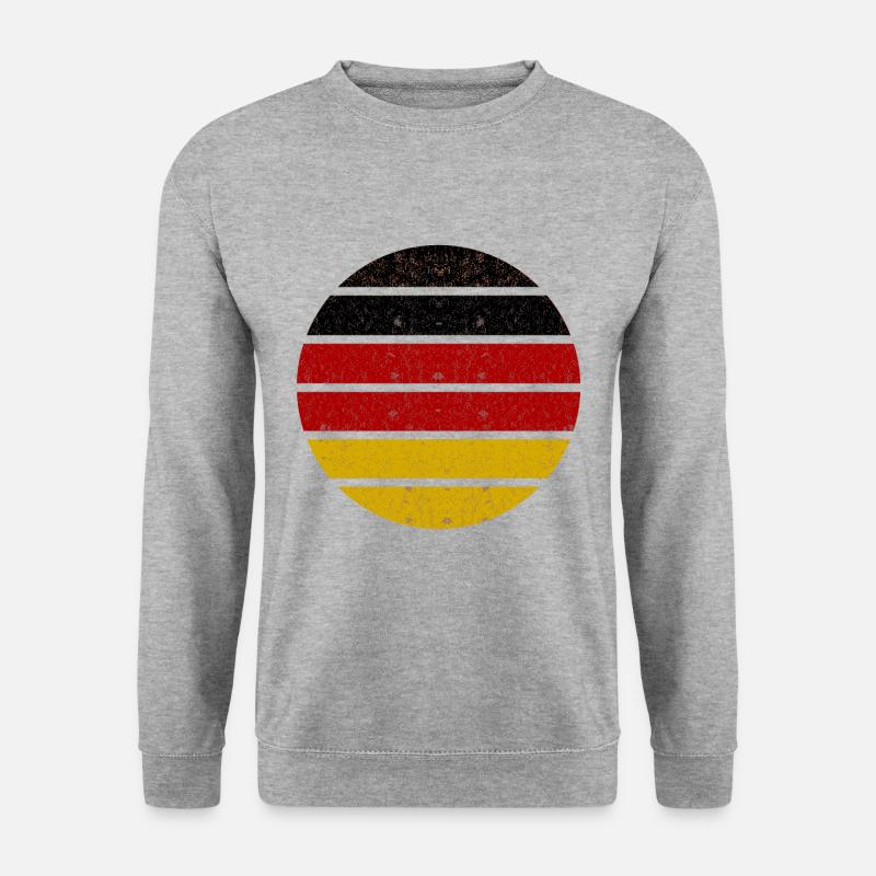 Die Deutschen - Unisex Pullover - Weißgrau meliert