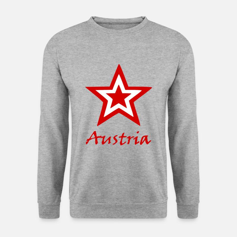 Die Österreicher - Unisex Pullover - Weißgrau meliert