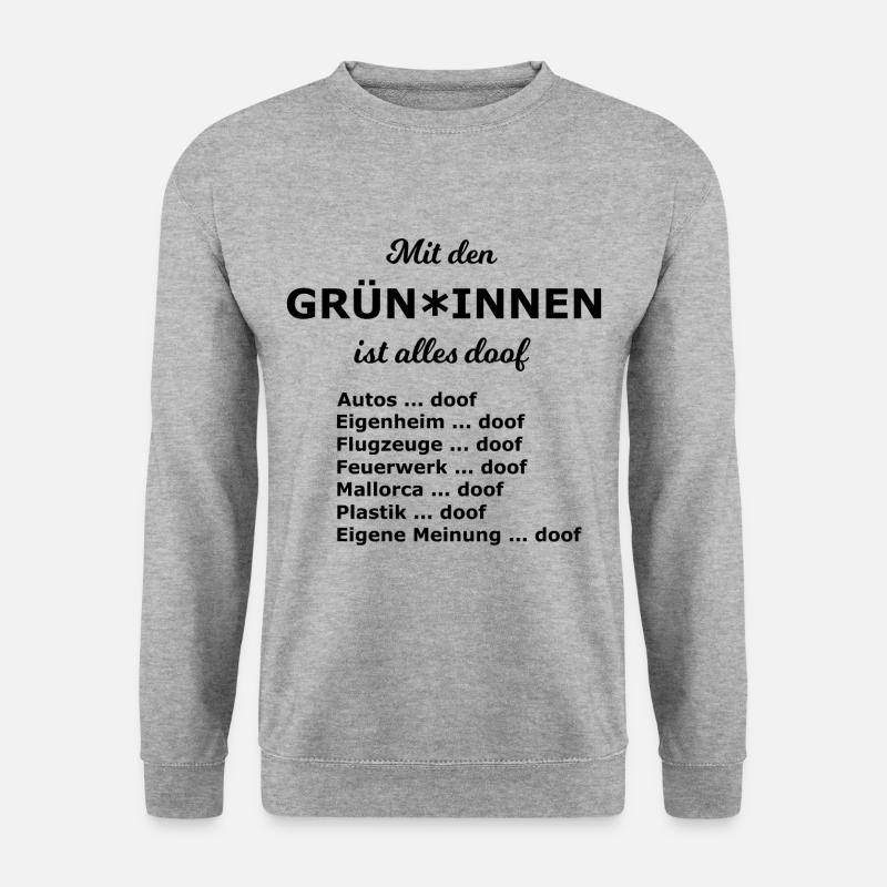 Die nächsten Wahlen kommen - Unisex Pullover - Weißgrau meliert