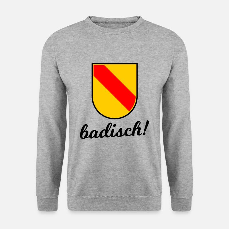Das Großherzogtum Baden - Unisex Pullover - Weißgrau meliert