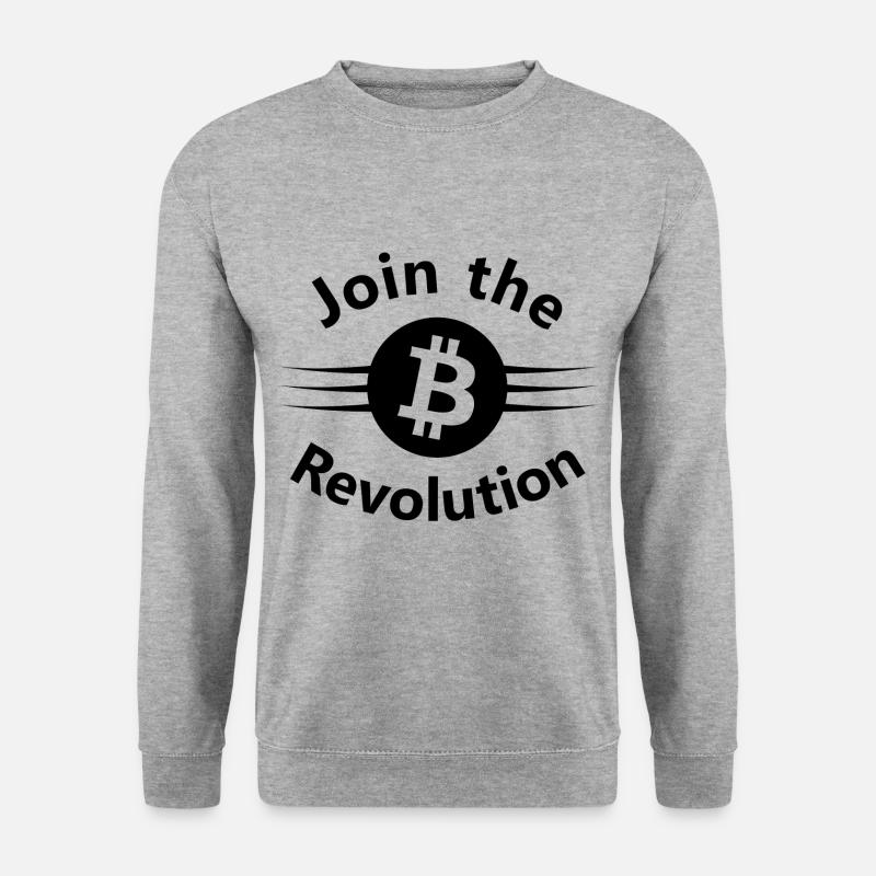 Das neue Geldsystem - Unisex Pullover - Weißgrau meliert