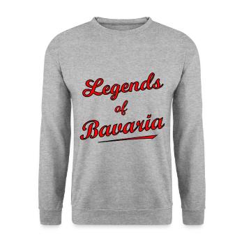 Les légendes de Bavière - Sweat-shirt Unisexe - gris chiné - Devant - Alina (178cm) & Michal (187cm)