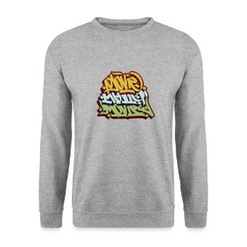 Movie - Unisex Sweatshirt - salt & pepper - Front - Alina (178cm) & Michal (187cm)