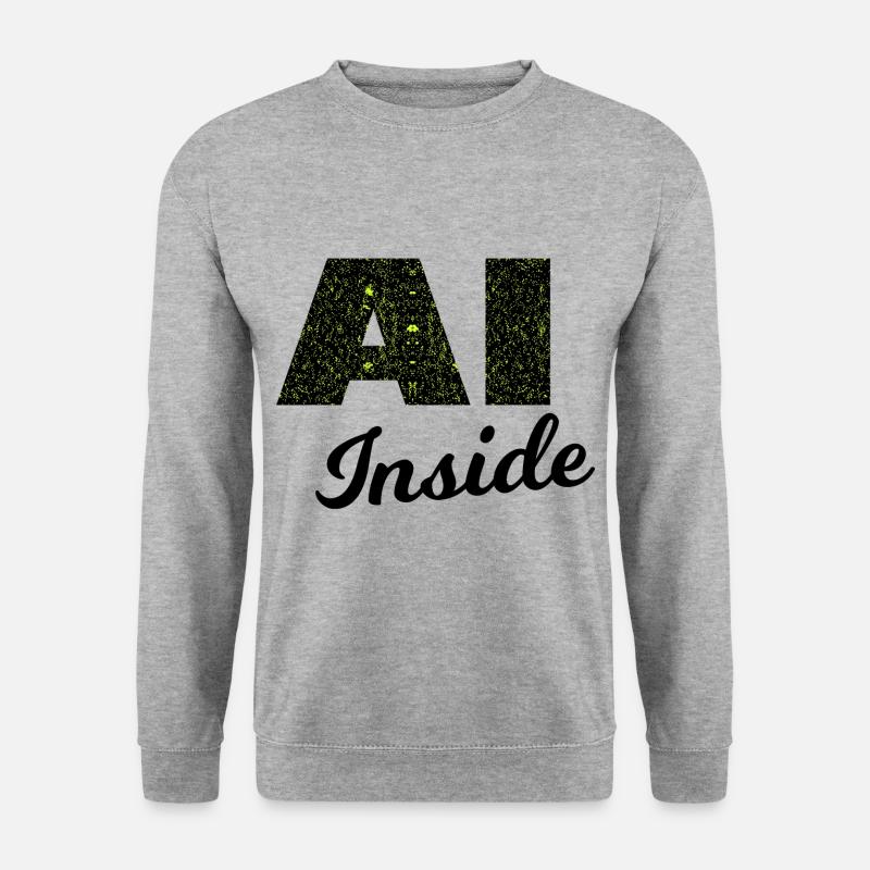 The artificial ingelligence - Unisex Sweatshirt - salt & pepper
