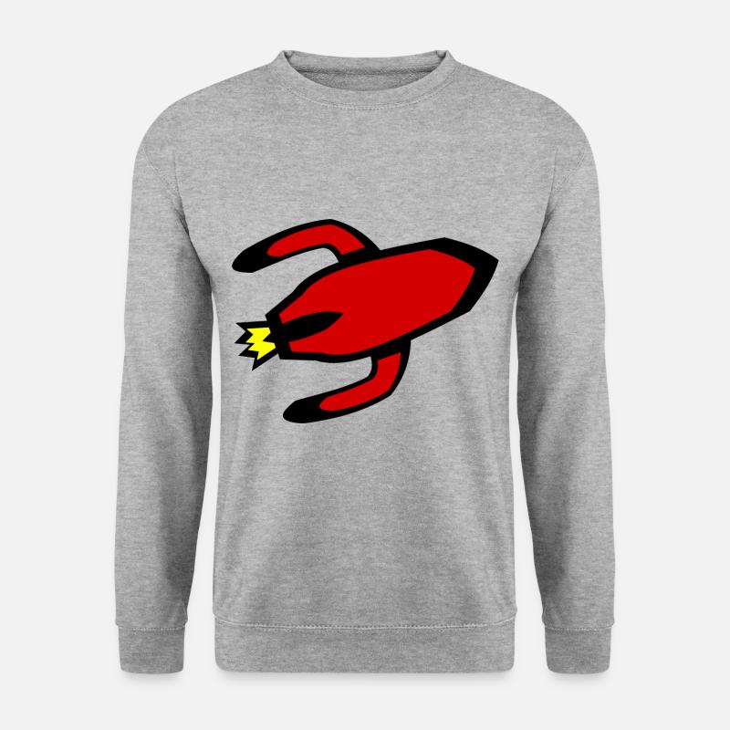 Vertical take-off - Unisex Sweatshirt - salt & pepper