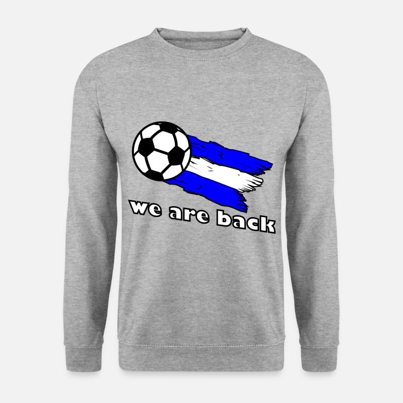 Gelsenkirchen Rückkehr - Unisex Pullover - Weißgrau meliert