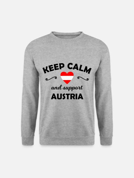 The fans from Austria - Unisex Sweatshirt - salt & pepper