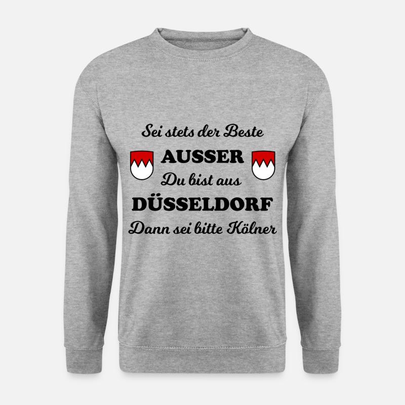 At home in beautiful Cologne - Unisex Sweatshirt - salt & pepper
