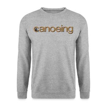 canoeing - Sweat-shirt Unisexe - gris chiné - Devant - Alina (178cm) & Michal (187cm)