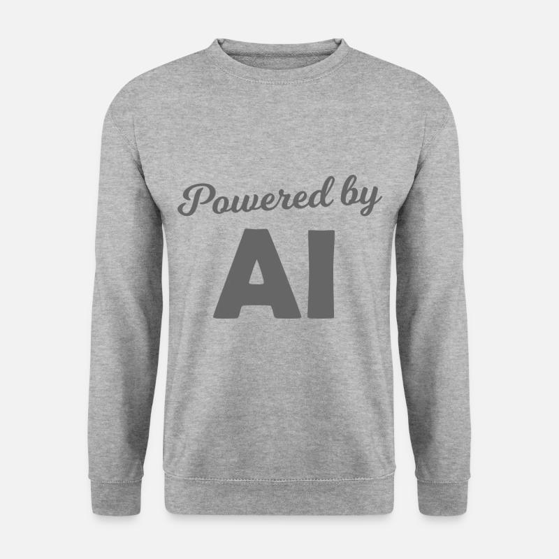 Artificial intelligence is coming - Unisex Sweatshirt - salt & pepper