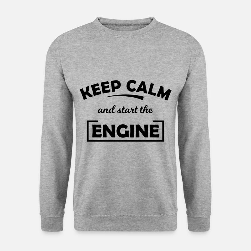 Start the engines - Unisex Sweatshirt - salt & pepper