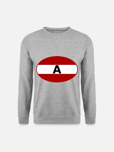Car Stickers Austria - Unisex Sweatshirt - salt & pepper