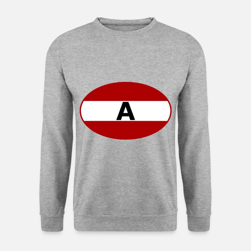 Car Stickers Austria - Unisex Sweatshirt - salt & pepper