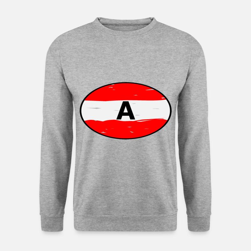 Die Österreicher - Unisex Pullover - Weißgrau meliert