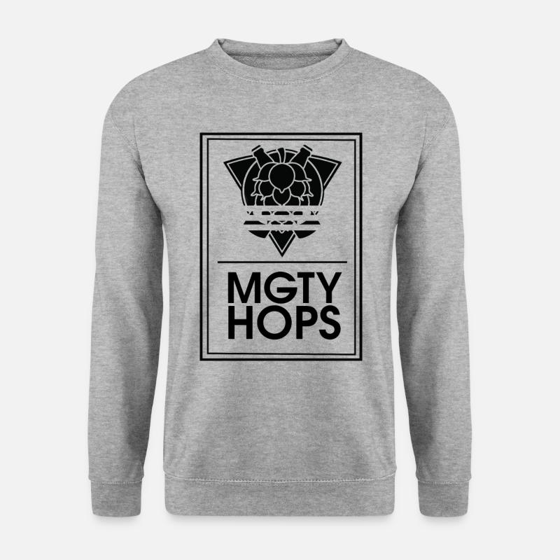 mghtyhops - Unisex Sweatshirt - salt & pepper