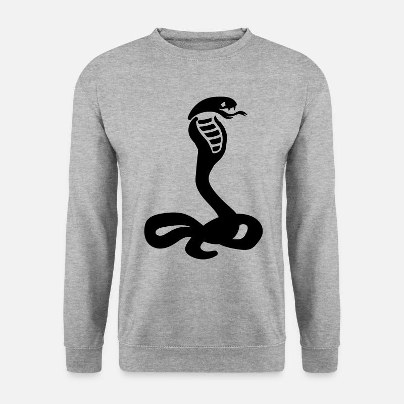 Snake Cobra - Unisex Sweatshirt - salt & pepper