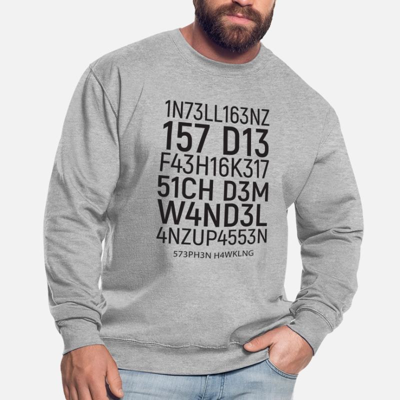 L'intelligence est la capacité ... Tricky, math Sweat-shirt Unisexe