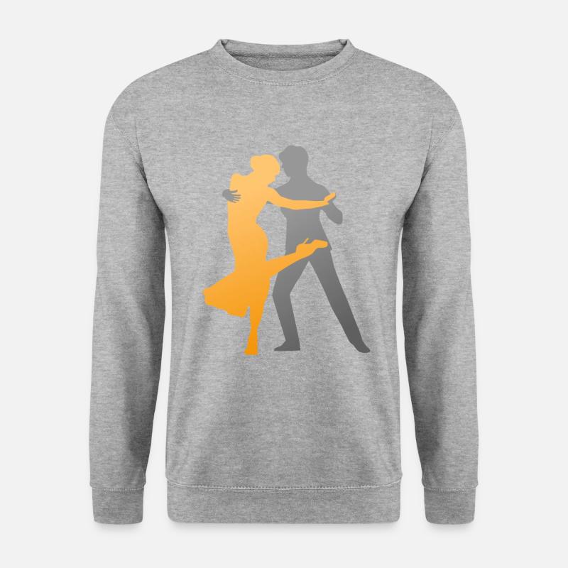 Queer Tango - Unisex Pullover - Weißgrau meliert