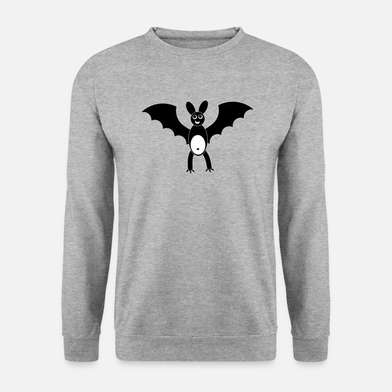 Funny Bat - Unisex Sweatshirt - salt & pepper