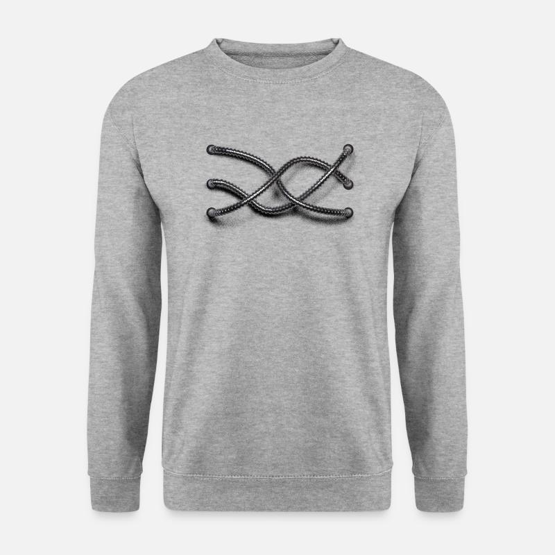 3D hoses - Unisex Sweatshirt - salt & pepper