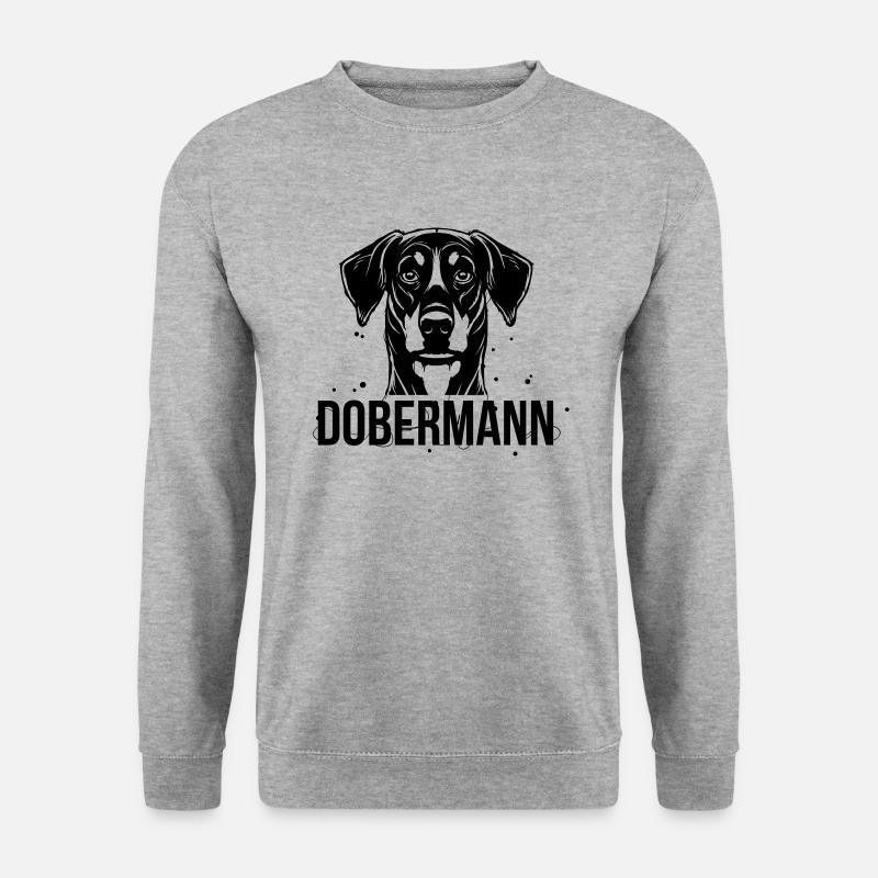 Dobermann - Unisex Sweatshirt - salt & pepper