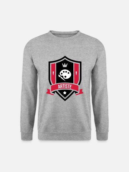 Artist - Art - Unisex Sweatshirt - salt & pepper