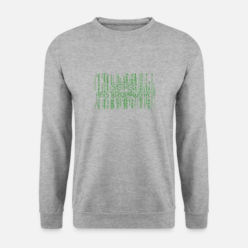Setec Astronomy - Computerprogrammierung Codierung - Unisex Pullover - Weißgrau meliert