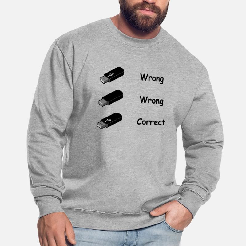 USB Stick Nerd Geek Computer Computer Science Gift Unisex Sweatshirt