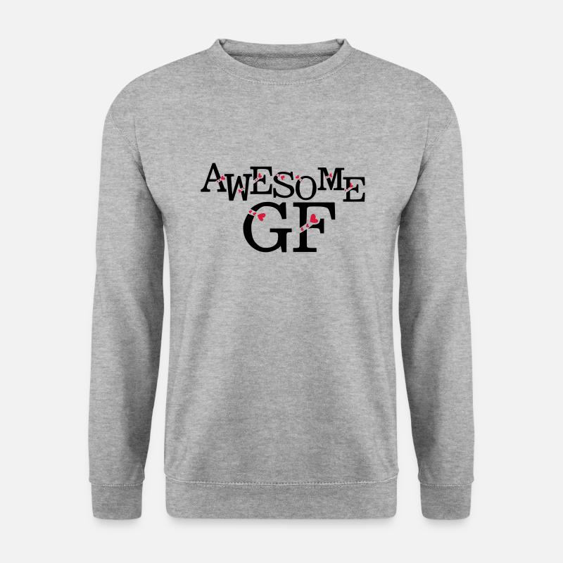 FANTASTISCHEN GF - Unisex Pullover - Weißgrau meliert