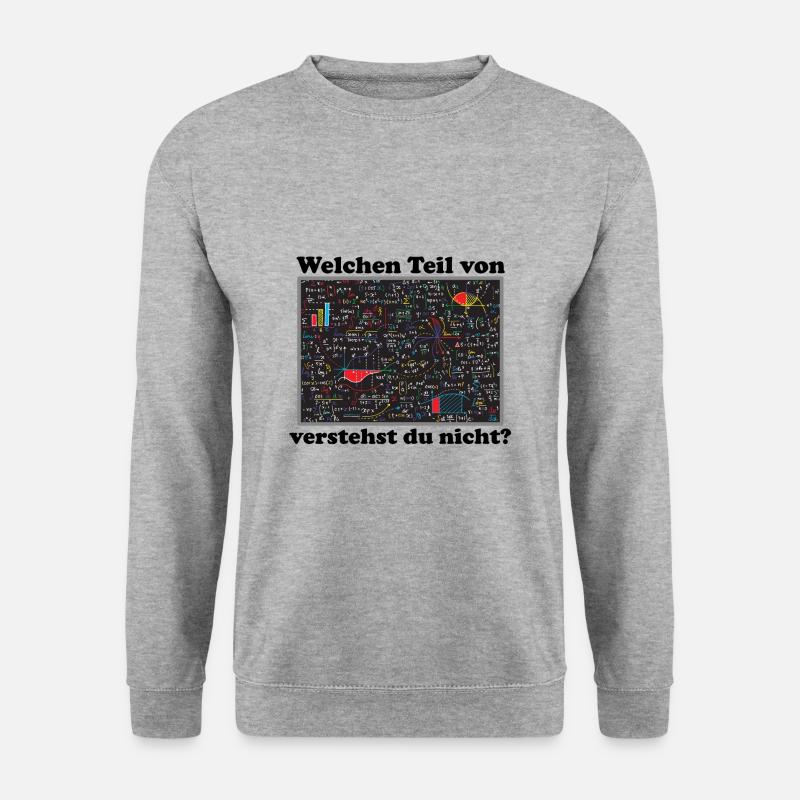 Mathewitz - Unisex Pullover - Weißgrau meliert