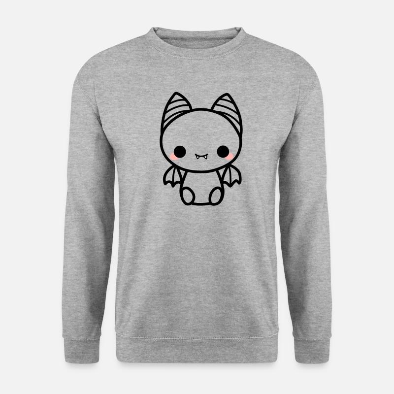 Cute bat - Unisex Sweatshirt - salt & pepper