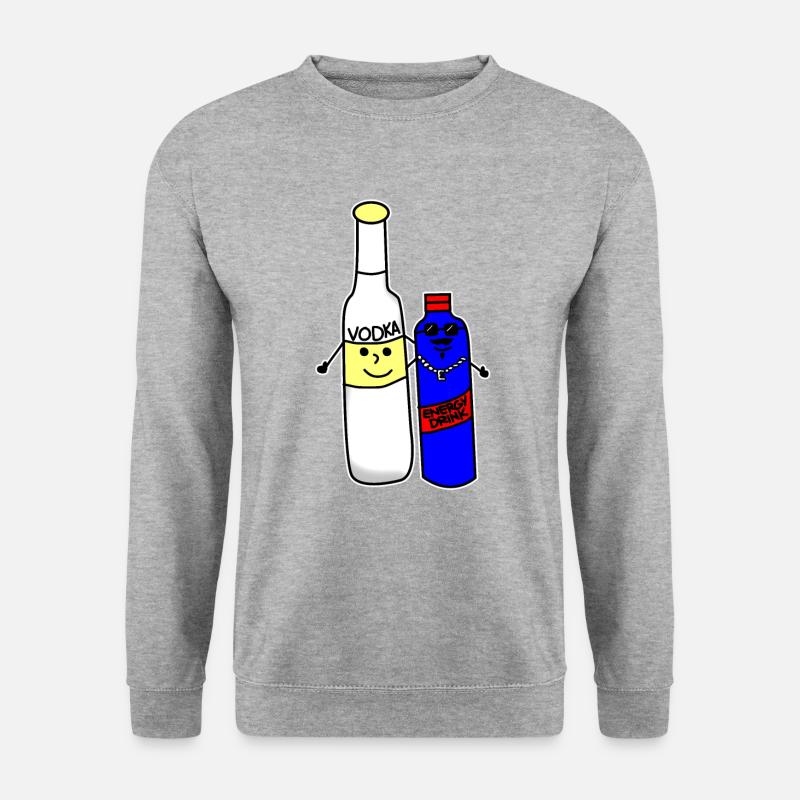 Vodka Energy - Unisex Pullover - Weißgrau meliert