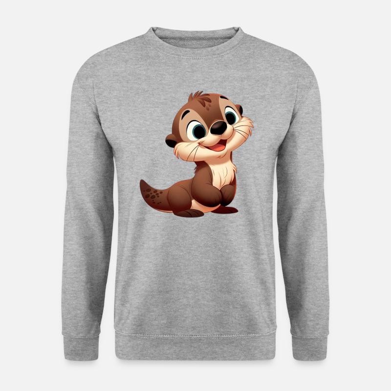 otter - Unisex Sweatshirt - salt & pepper