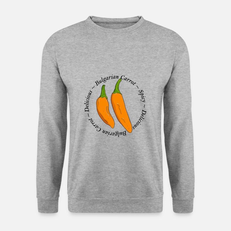 Bulgarian Carrot - Unisex Pullover - Weißgrau meliert
