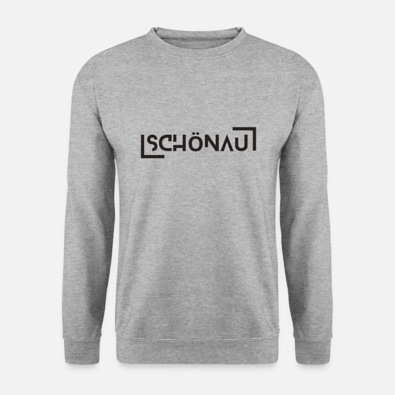 Schönau - Unisex Pullover - Weißgrau meliert