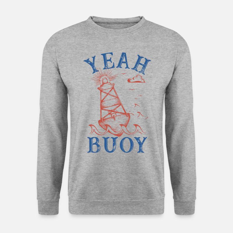 yeah buoy Graphic - Unisex Sweatshirt - salt & pepper