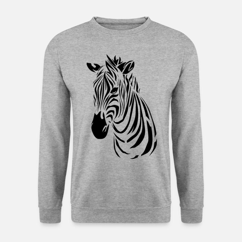 Zebra - Unisex Sweatshirt - salt & pepper