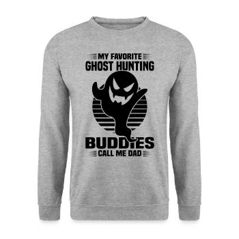 Chasseurs de fantômes - Sweat-shirt Unisexe - gris chiné - Devant - Alina (178cm) & Michal (187cm)