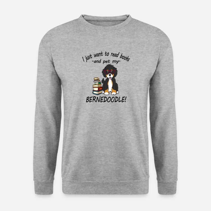 Bernedoodle - Unisex Sweatshirt - salt & pepper