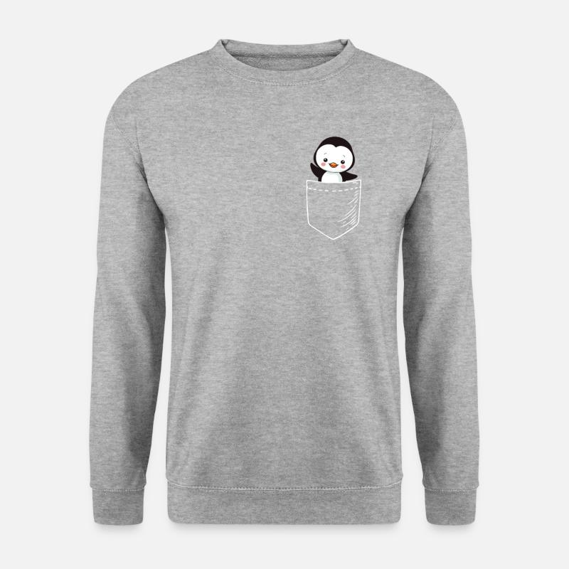 Penguin - Unisex Sweatshirt - salt & pepper