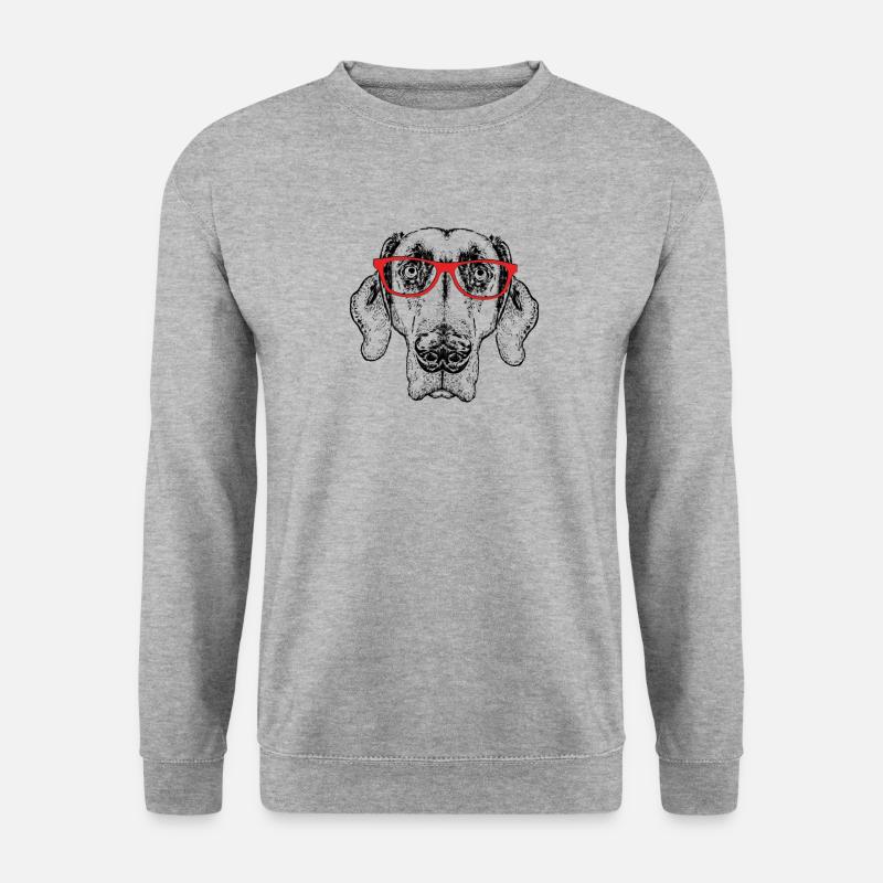 Weimaraner - Unisex Sweatshirt - salt & pepper