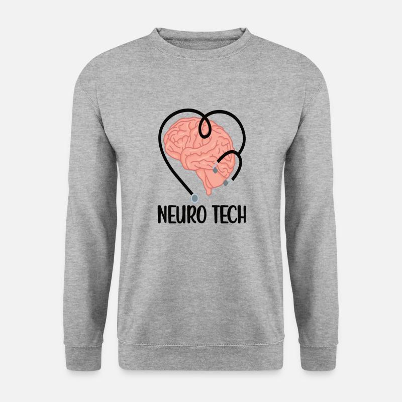 Neurology Technician Neurological Assistant - Unisex Sweatshirt - salt & pepper