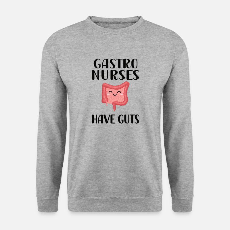 Nurse Gastroenterology Endoscopy - Unisex Sweatshirt - salt & pepper