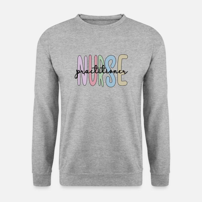 Nurse Practitioner Degree Nurse - Unisex Sweatshirt - salt & pepper