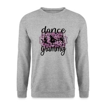 Proud Dance Grammy Grandma By Dancer Dance Grammy - Unisex Sweatshirt - salt & pepper - Front - Alina (178cm) & Michal (187cm)