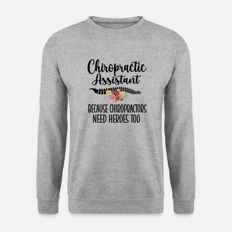 Chiropractic Assistant Chiropractic Assistant - Unisex Sweatshirt - salt & pepper