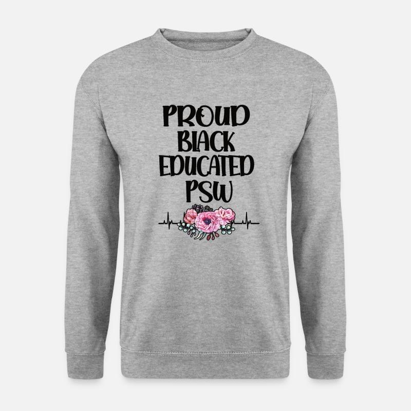 SocialLy Supervised Personal Caregiver Assistant - Unisex Sweatshirt - salt & pepper