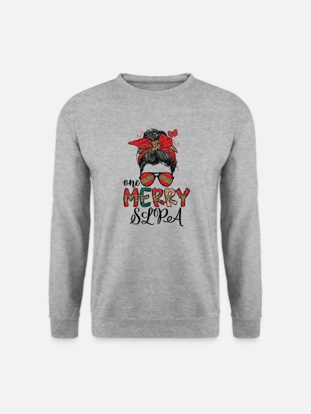 Speech Language Pathologist Assistant Christmas - Unisex Sweatshirt - salt & pepper