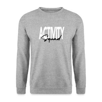 Activity Squad Assistant Coordinator - Unisex Sweatshirt - salt & pepper - Front - Alina (178cm) & Michal (187cm)